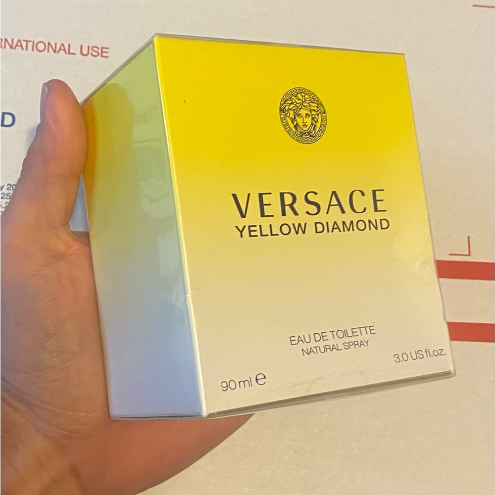 Yellow Diamond by Versace 3.0 oz EDT Perfume for Women New In Box